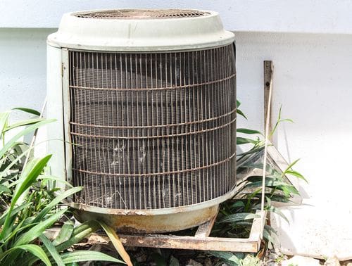 Old outdoor AC unit