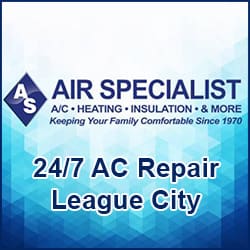 Air Specialist - League City, TX Air Conditioning Repair